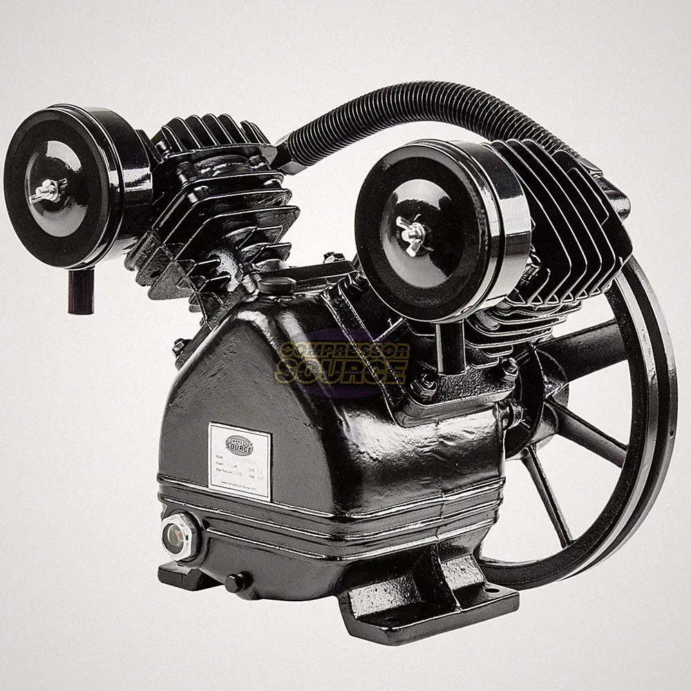 3 HP Replacement Air Compressor Pump Single Stage V Style Twin Cylinder 2 Piston