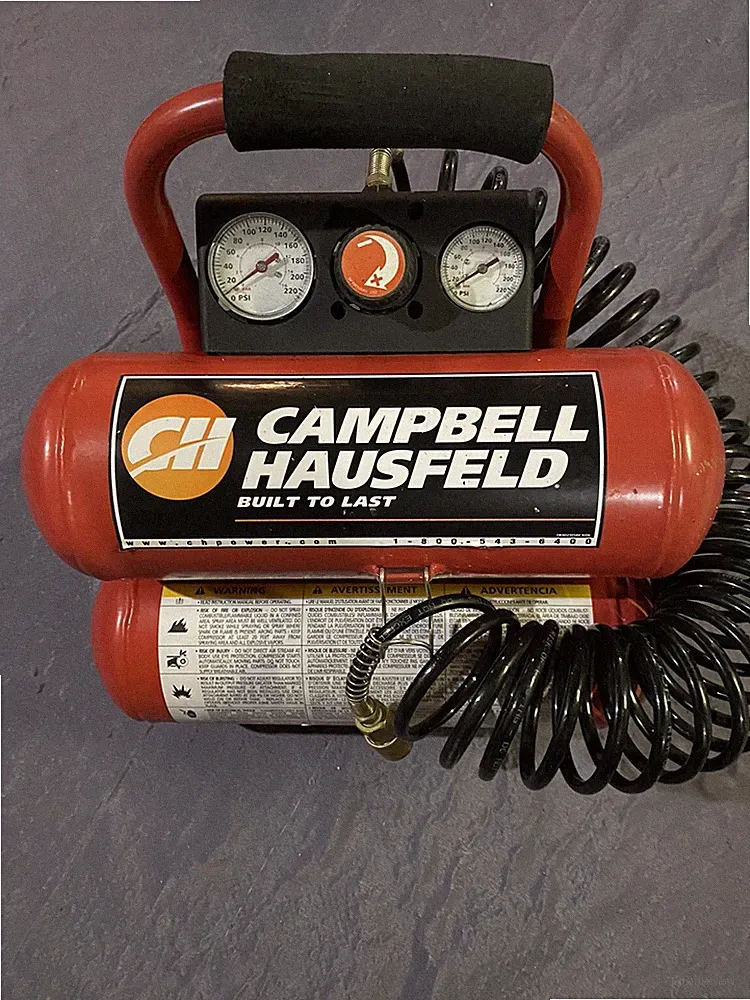 Campbell Hausfeld Air Compressor FP209699DB 2 Gallon Tank Max 100 PSI