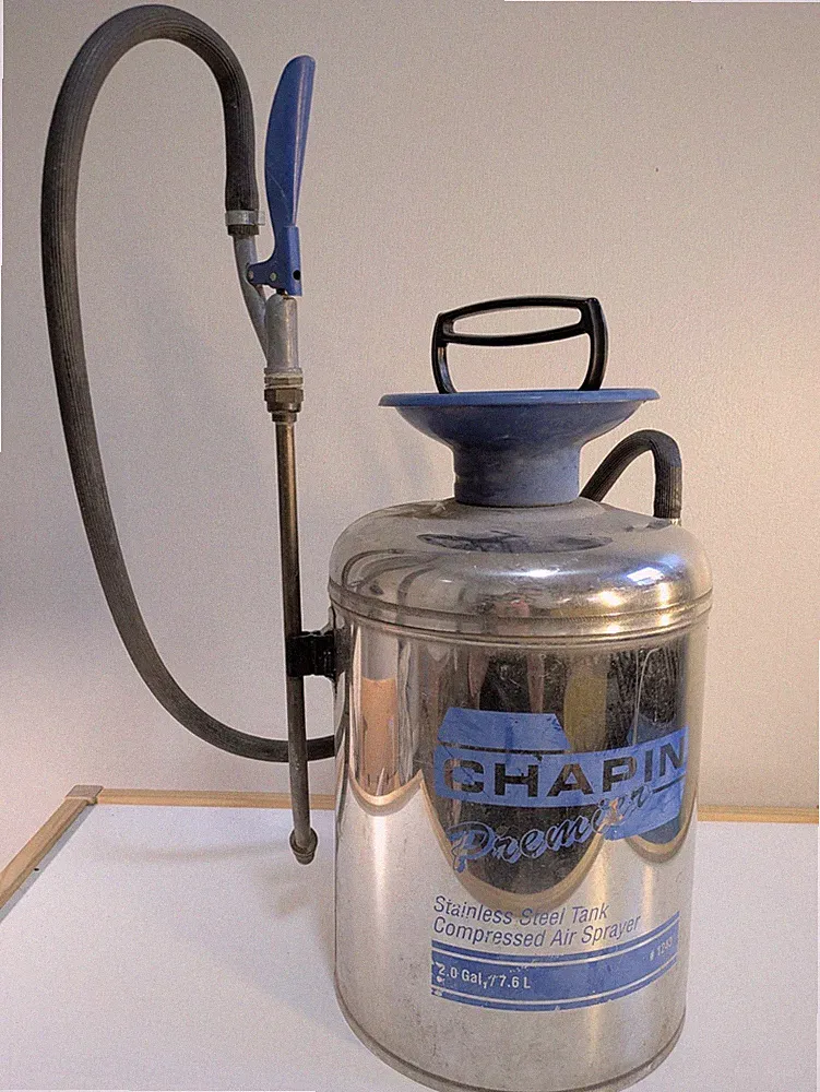 Chapin Premier Stainless Steel Compressed Air Sprayer 2 Gallon #1243 Metal Tank