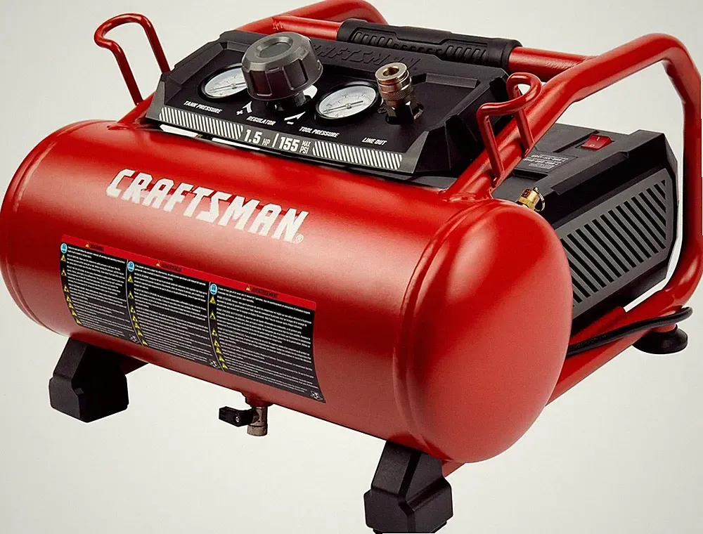 Craftsman Air Compressor 3 Gallon Portable Hotdog Air Compressor, Max 155 PSI 2.