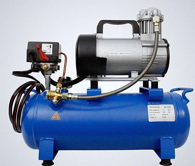 Hookah Scuba Diving 12-volt Air Compressor 2 Diver 3/4HP 3 Gallon Tank