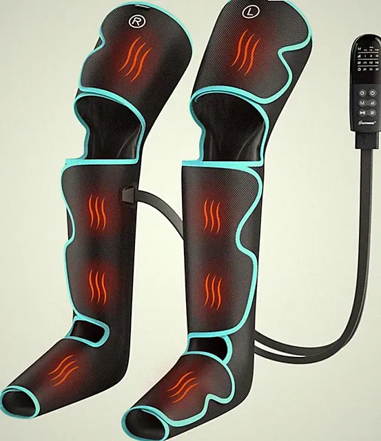 Leg Air Compression Massage with Heat