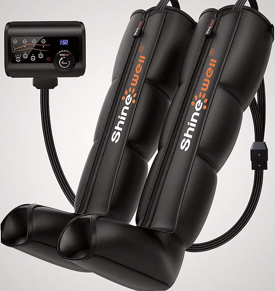 Professional Air Compression Leg Massager - 11 Intensities & 4 Areas