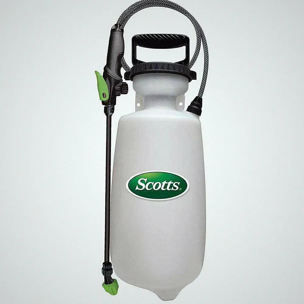 Scotts 2 Gallon Pump Sprayer Garden Weed Killer Lawn Handheld 2 Gal Tank