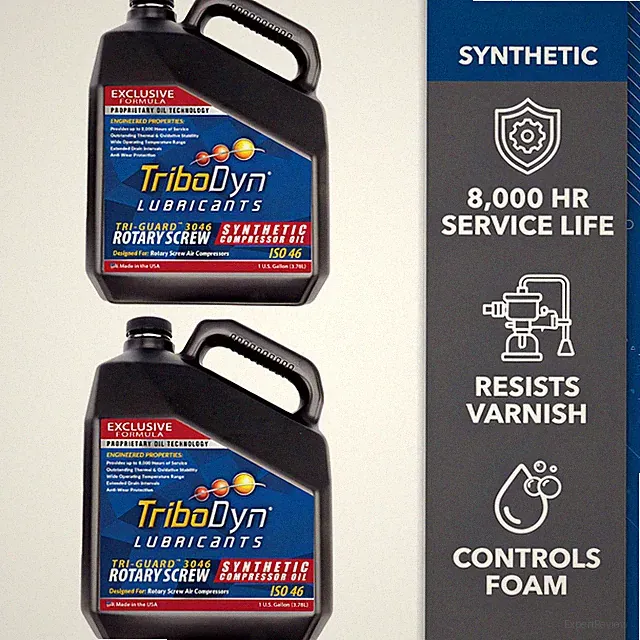 TriboDyn Tri-Guard 3046 Rotary Screw Synthetic Compressor Oil - 8000Hr - 2 Gal