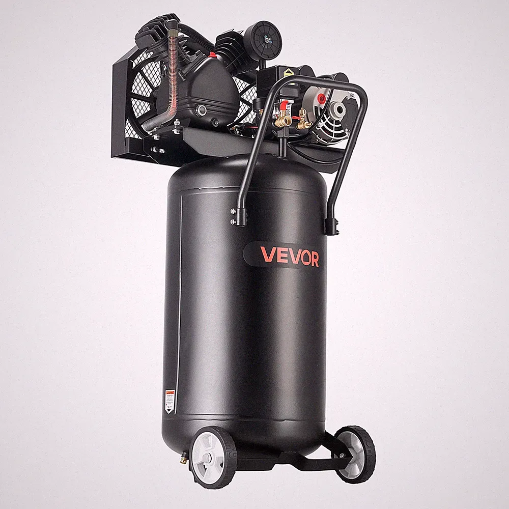 VEVOR 25-Gallon Air Compressor 2HP 5.5 SCFM at 90PSI Max 200PSI Oil-Lubricated