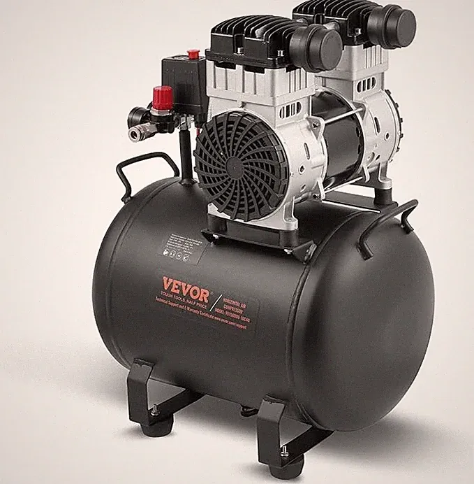VEVOR Air Compressor 10 Gallon 2HP 5.3CFM 78dB Quiet